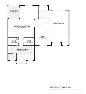 Floorplan 2 for House Plan #168-00035