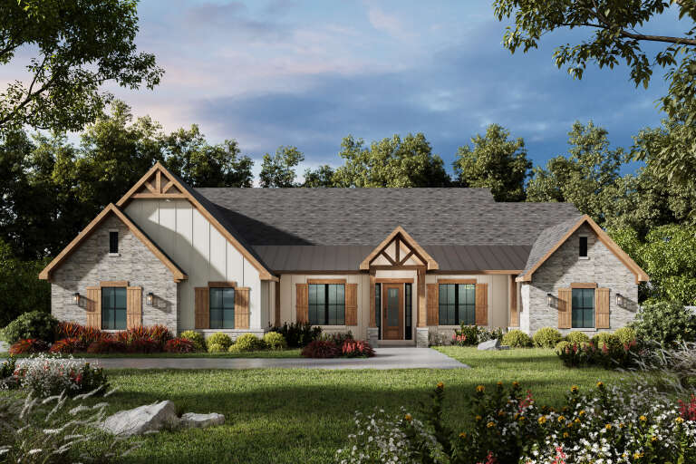 House Plan House Plan #34370 Front Elevation