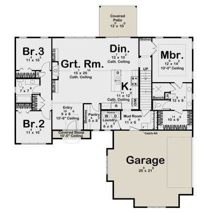 Main Floor  for House Plan #963-01199