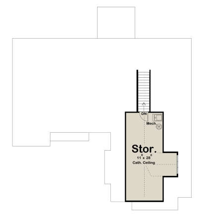Storage Room for House Plan #963-01199