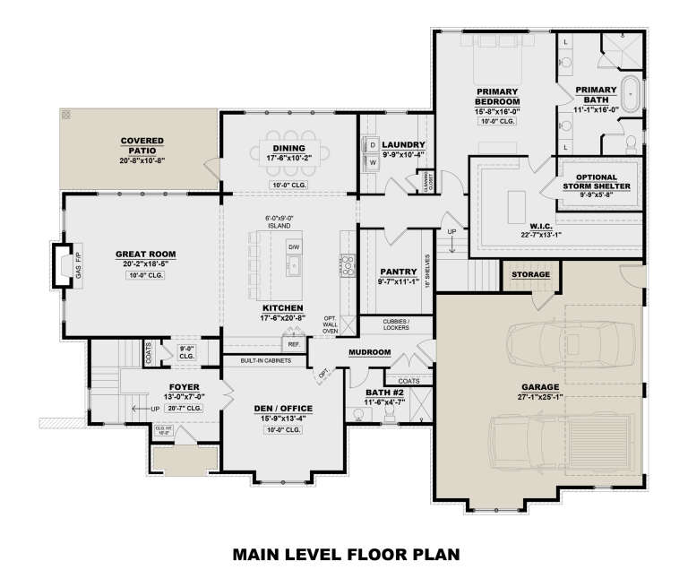 House Plan House Plan #34374 Drawing 1