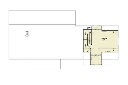 Bonus Room for House Plan #4195-00082