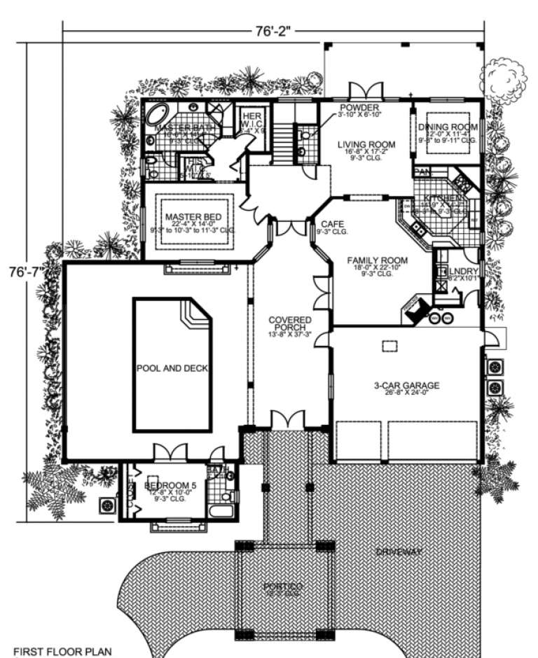 House Plan House Plan #3438 Drawing 1