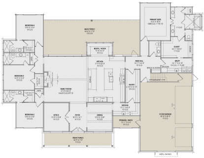 Main Floor  for House Plan #7983-00165