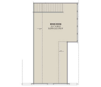 Bonus Room for House Plan #7983-00165