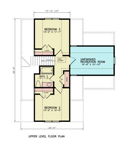 Second Floor for House Plan #699-00489