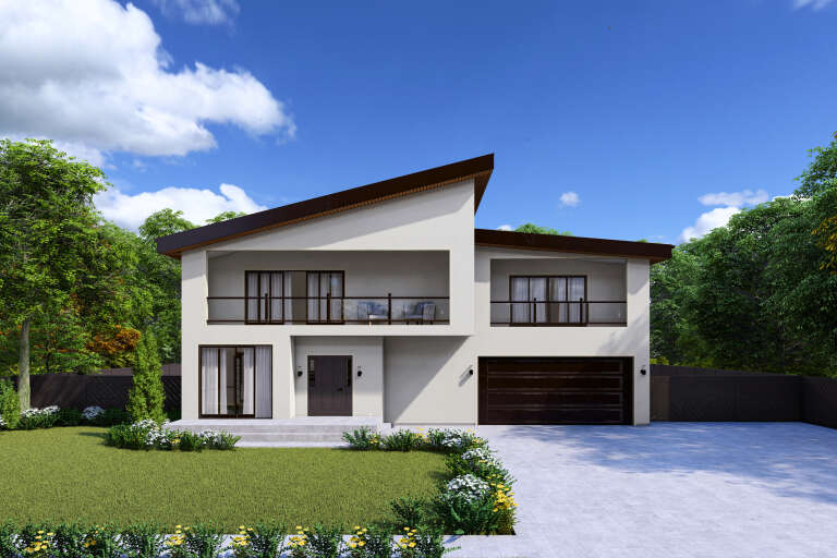 House Plan House Plan #34398 Front Elevation 