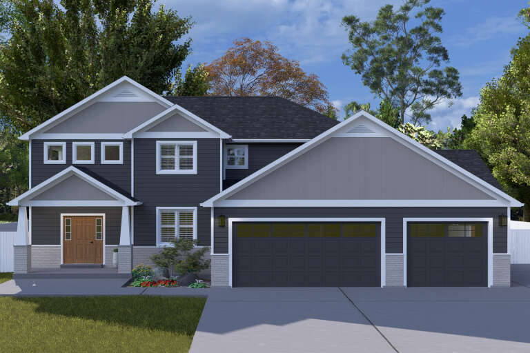 House Plan House Plan #34400 Front Elevation 