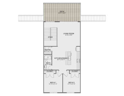 Main Floor for House Plan #2802-00453