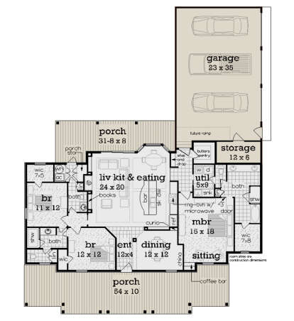 Main Floor  for House Plan #048-00320