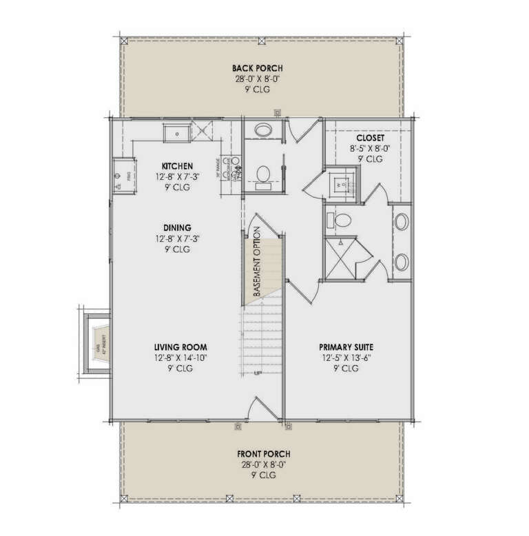 House Plan House Plan #34409 Drawing 1