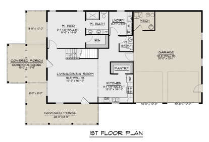 Main Floor  for House Plan #5032-00394