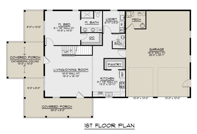 House Plan House Plan #34414 Drawing 1