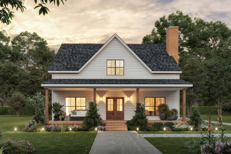 House Plan House Plan #34416 Front Elevation 