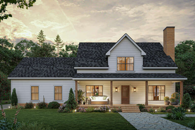 House Plan House Plan #34418 Front Elevation 