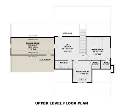 Second Floor for House Plan #7568-00050