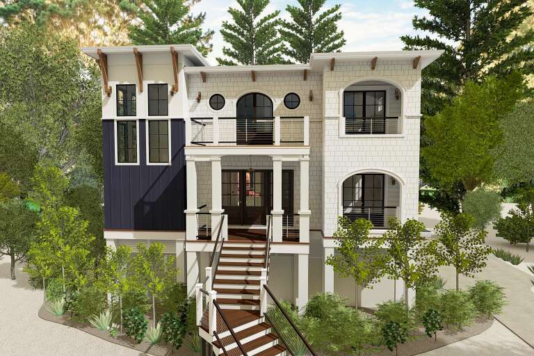 House Plan House Plan #34420 Front Elevation 