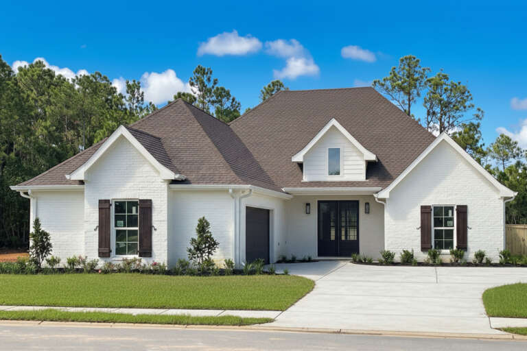 House Plan House Plan #34421 Front Elevation 