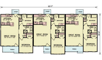 Main Floor  for House Plan #699-00492