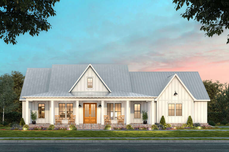 House Plan House Plan #34424 Front Elevation 