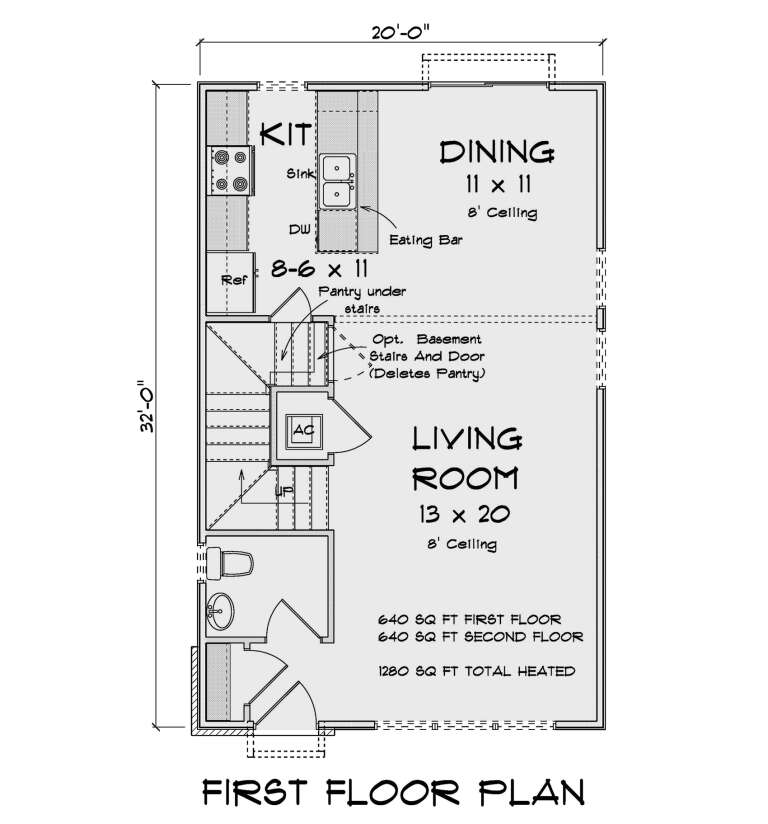 House Plan House Plan #34428 Drawing 1