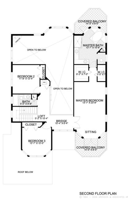 Floorplan 2 for House Plan #168-00040