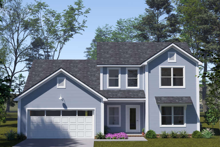 House Plan House Plan #34432 Front Elevation 