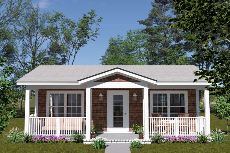 House Plan House Plan #34433 Front Elevation 