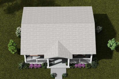 Cottage Plan - 476 Square Feet, 1 Bedroom, 1 Bathroom | Floor Plan ...