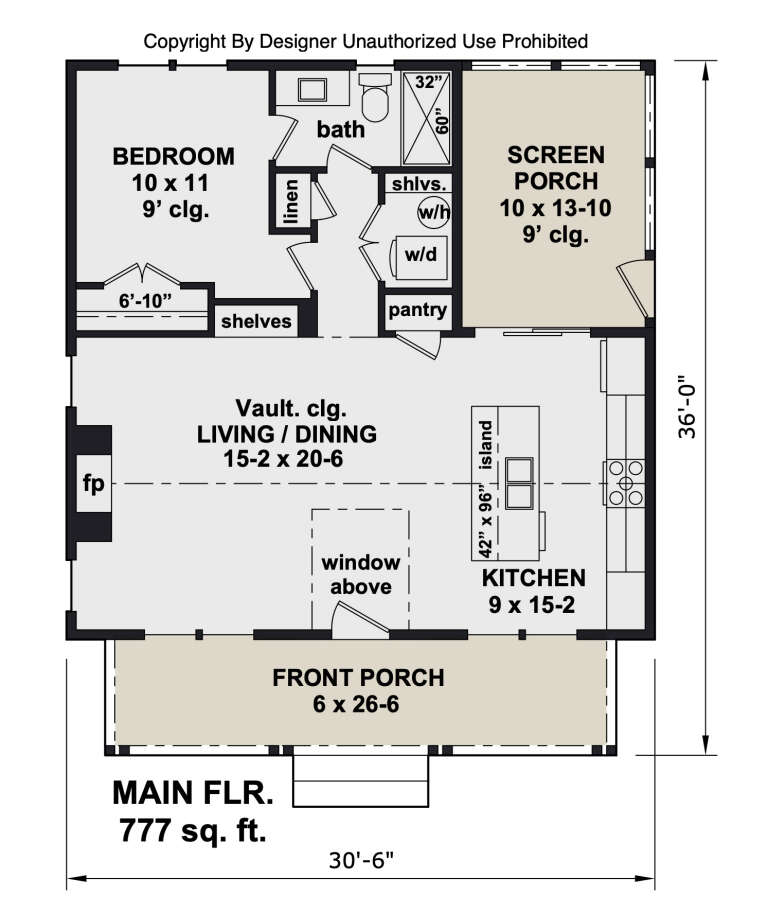 House Plan House Plan #34437 Drawing 1