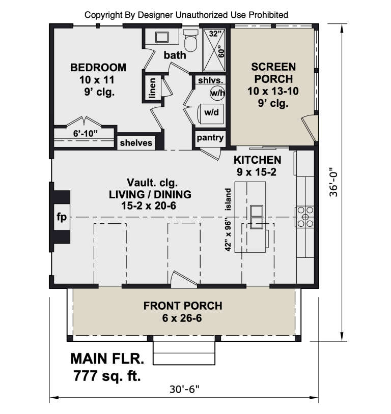 House Plan House Plan #34439 Drawing 1