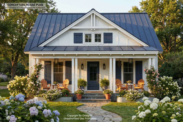 House Plan House Plan #34441 Front Elevation