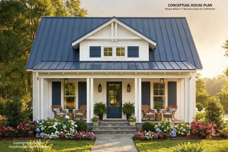 House Plan House Plan #34443 Front Elevation
