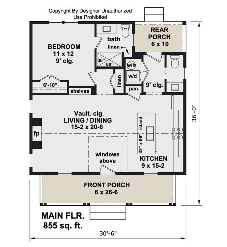 House Plan House Plan #34443 Drawing 1