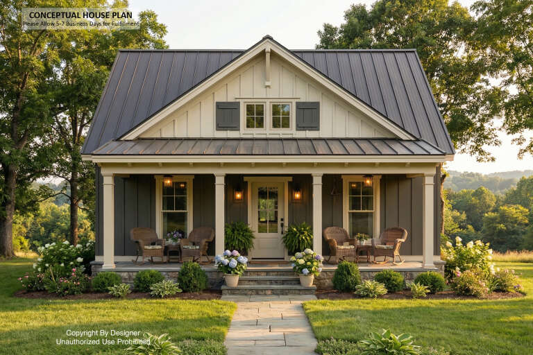 House Plan House Plan #34445 Front Elevation