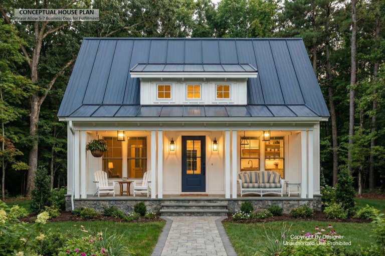 House Plan House Plan #34447 Front Elevation
