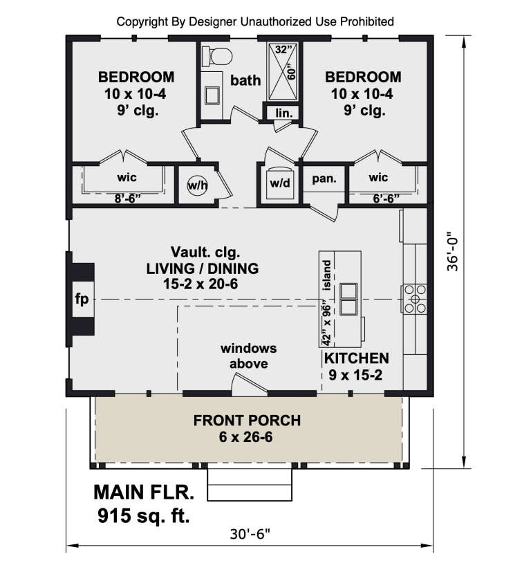 House Plan House Plan #34447 Drawing 1