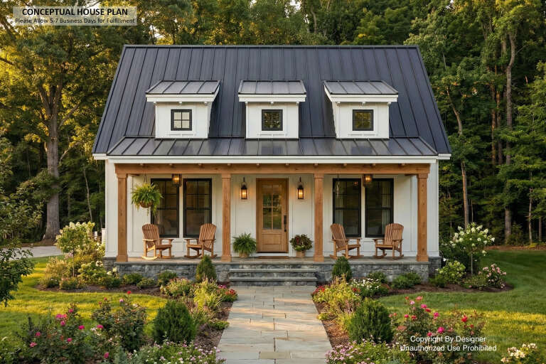 House Plan House Plan #34448 Front Elevation