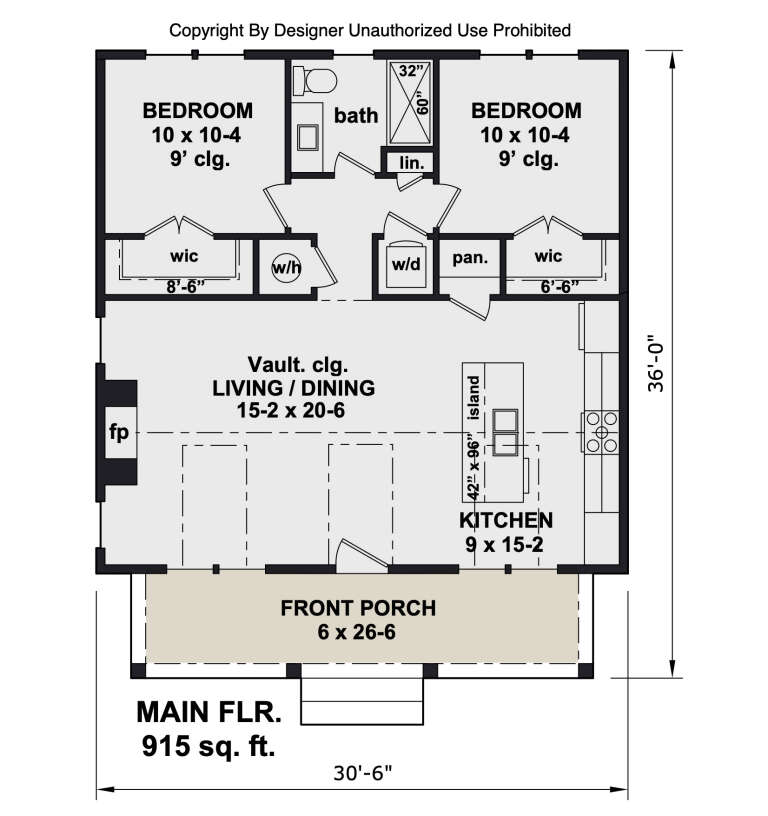 House Plan House Plan #34448 Drawing 1