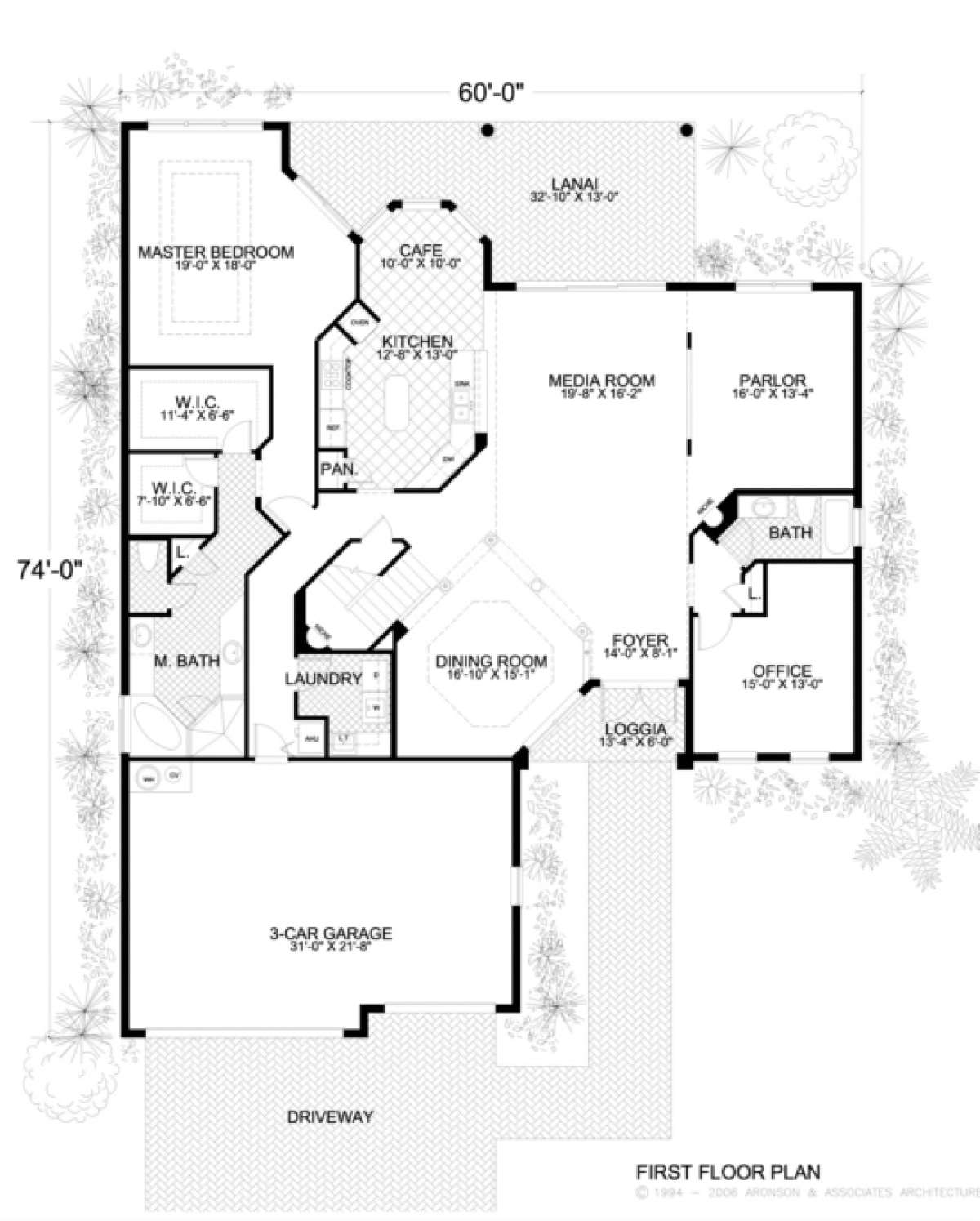 Floorplan 1 for House Plan #168-00042