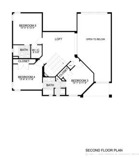 Floorplan 2 for House Plan #168-00042