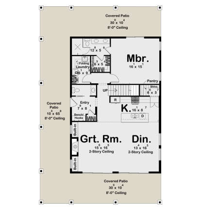 Main Floor  for House Plan #963-01206