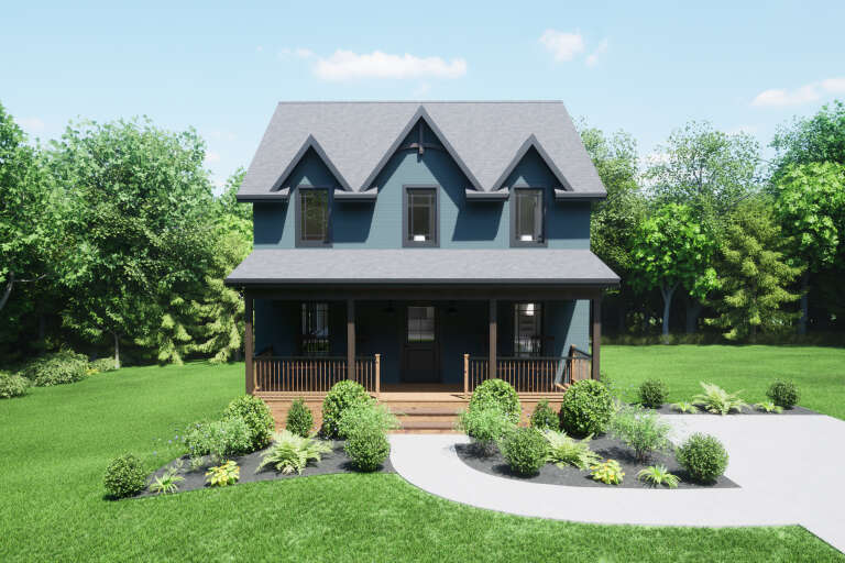 House Plan House Plan #34455 Front Elevation