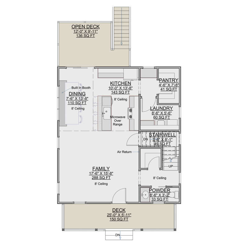 House Plan House Plan #34455 Drawing 1