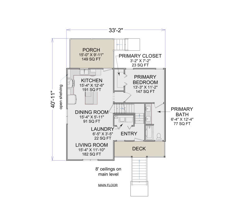 House Plan House Plan #34457 Drawing 1