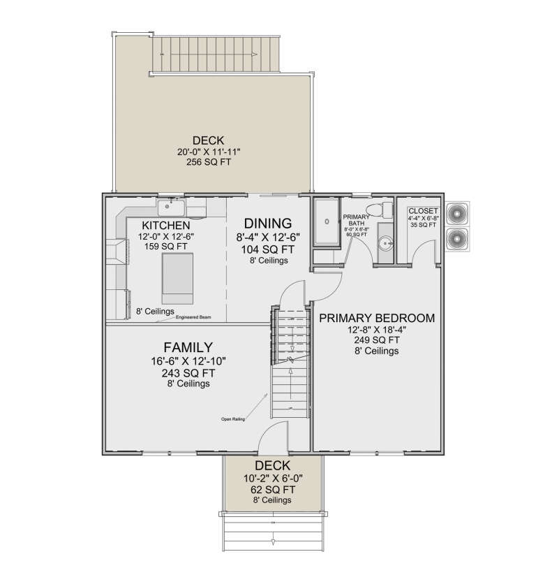 House Plan House Plan #34458 Drawing 1