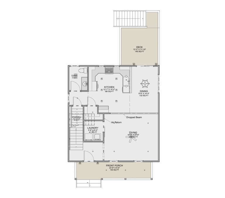 House Plan House Plan #34459 Drawing 1