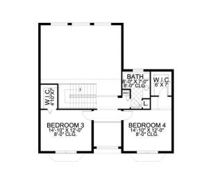 Floorplan 2 for House Plan #168-00043