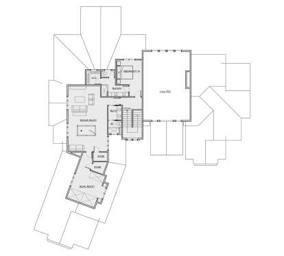 Second Floor for House Plan #5829-00043