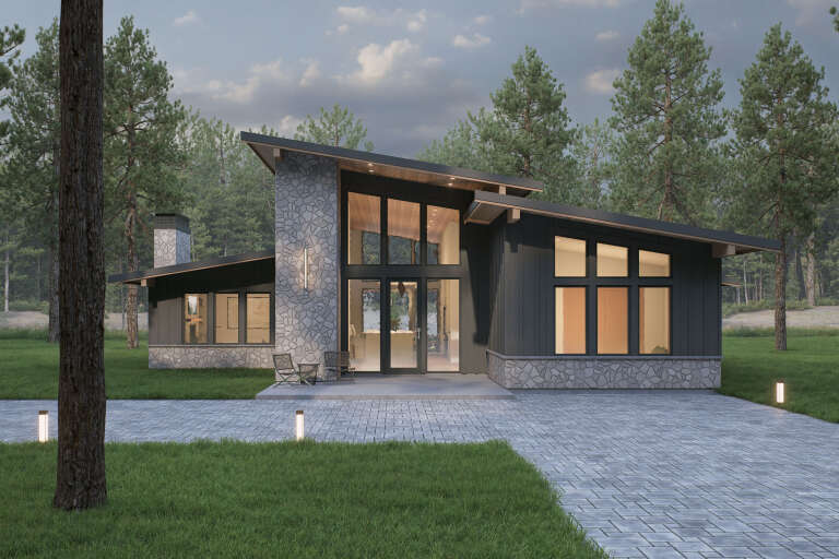 House Plan House Plan #34467 Front Elevation 